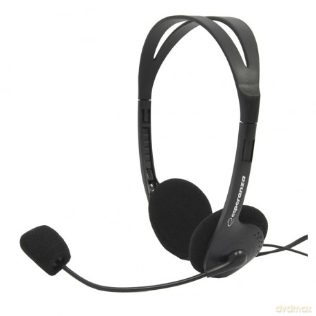 Słuchawki stereo z mikrofonem i regulacją głośności EH102
