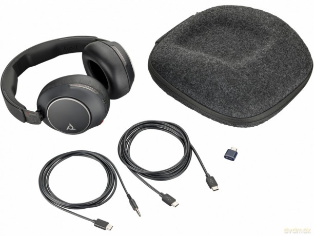 Słuchawki Voyager Surround 80 UC USB-C Headset USB-C/A Adapter 8G7T9A