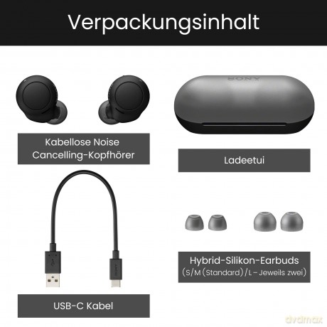 Słuchawki WF-C500 czarny