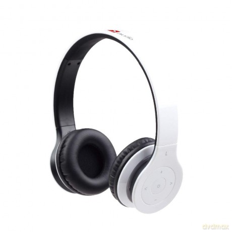 Słuchawki z mikrofonem bezprzewodowe BHP-BER-BK (Bluetooth)