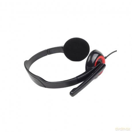 Słuchawki z mikrofonem MHS-002 Czarne