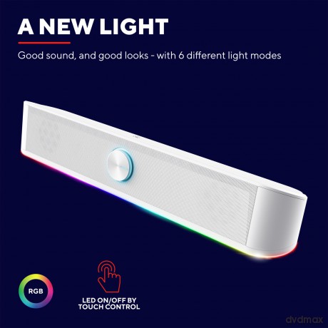 Soundbar GXT 619 RGB Thorne biały