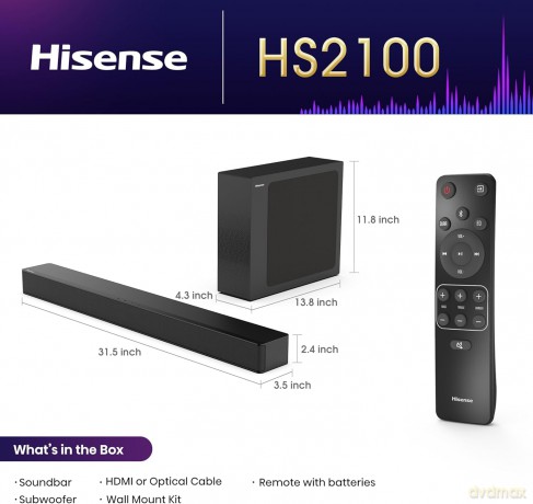 SOUNDBAR HS2100