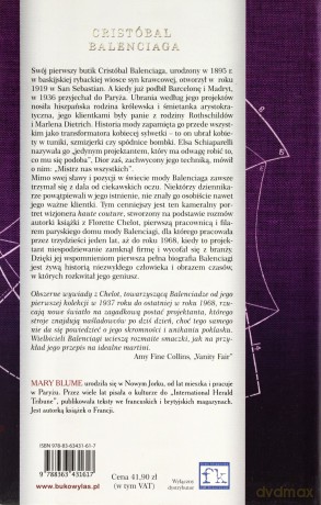Cristóbal Balenciaga. Mistrz nas wszystkich [KSIĄŻKA]