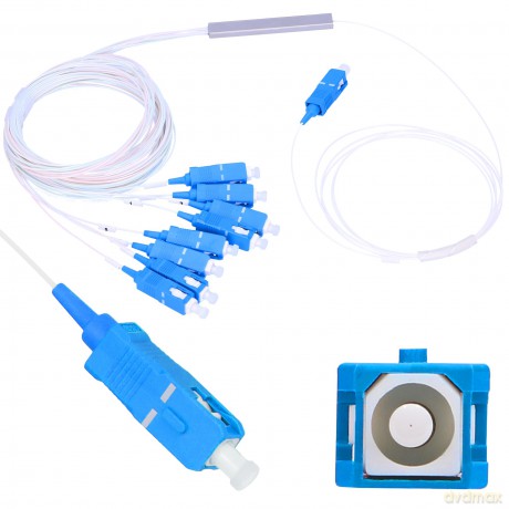 Splitter PLC 1:8 SC/UPC 900UM 1.5m