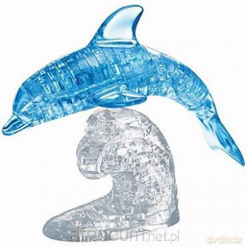 Crystal puzzle duże delfin [ZABAWKA]