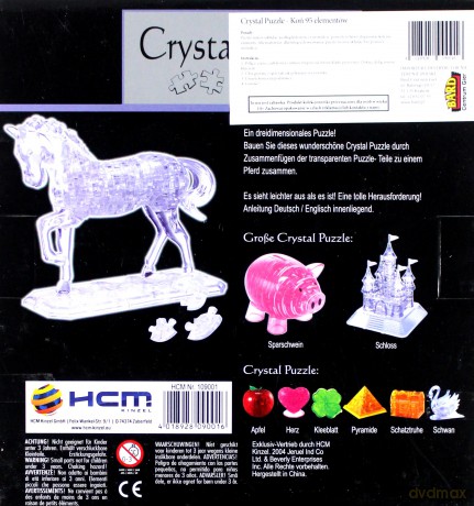 Crystal puzzle duże koń [ZABAWKA]