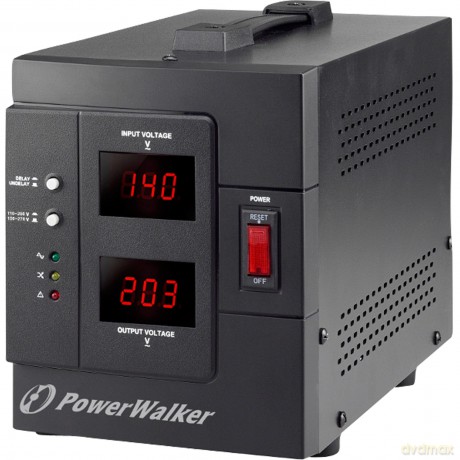 Stablizator napięcia AVR 230V, 1500VA 2xschuko out