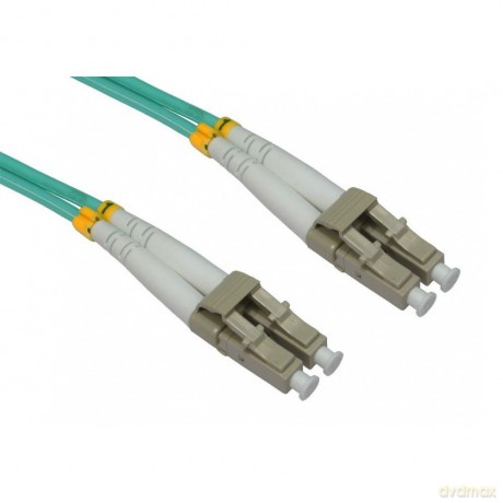 Światłowód krosowy LC-LC duplex 50/125 OM3, MM