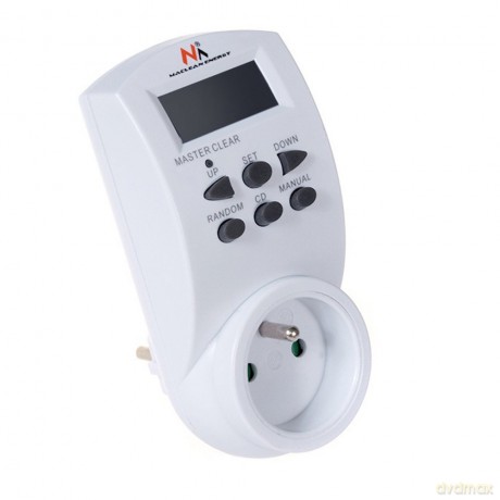 Timer cyfrowy Energy MCE05 10 programów CD funkcja Random 3600W - Czasomierz - programator