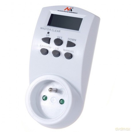 Timer cyfrowy Energy MCE05 10 programów CD funkcja Random 3600W - Czasomierz - programator