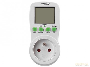 Timer cyfrowy GB107 GreenBlue 16 programów