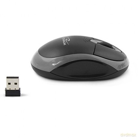 TITANUM MYSZ VULTURE 3D OPTYCZNA BEZPRZEWODOWA 2.4GHz CZARNA/SZARA