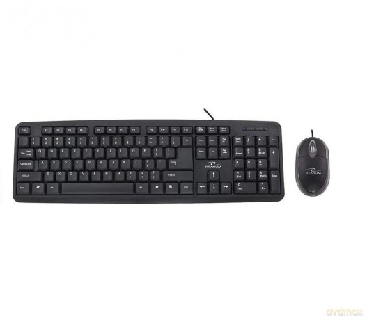 TITANUM ZESTAW MYSZ + KLAWIATURA PRZEWODOWA USB SALEM TK106