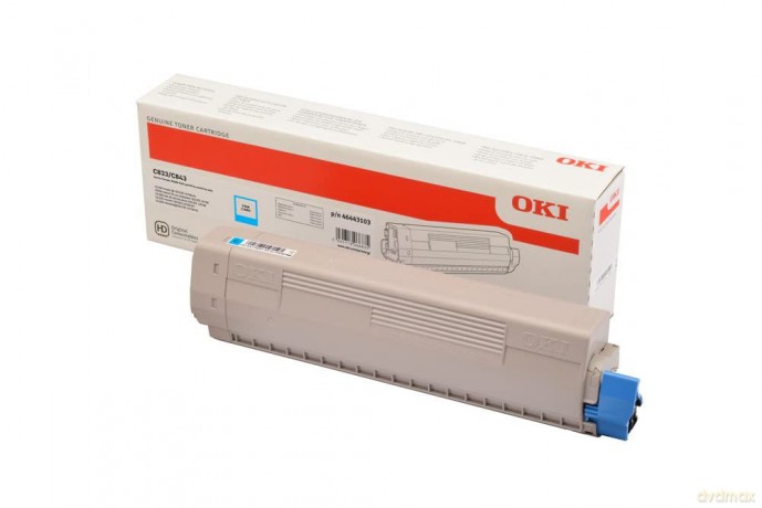 Toner 46443103 do C833/843 10K cyan