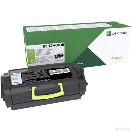 Toner 63B2H00 do MX717,718 25K czarny