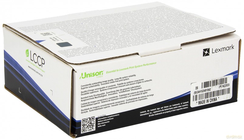 Toner 74C20C0 do CS720, CS725 3K cyan