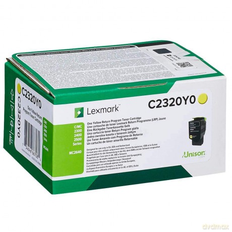 Toner C2320Y0 yellow 1K