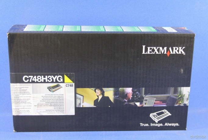 Toner C748 żółty C748H3YG