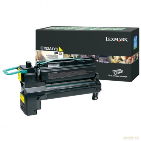 Toner C792/X792 żółty 6k C792A1YG