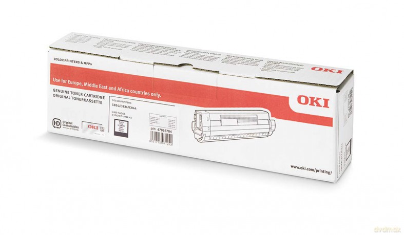 Toner C824/834/844 5k 47095704 czarny