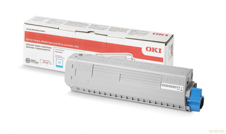 Toner C834/844 46861307 10k cyan