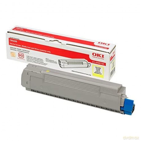 Toner C8600 Yellow 6k
