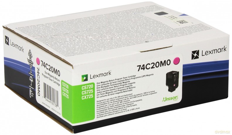 Toner CS720, CS725 MG 3K 74C20M0