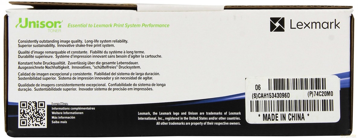 Toner CS720, CS725 MG 3K 74C20M0
