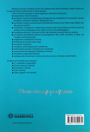 Cyfry i szlaczki - Ćwiczenia grafomotorycz... [KSIĄŻKA]