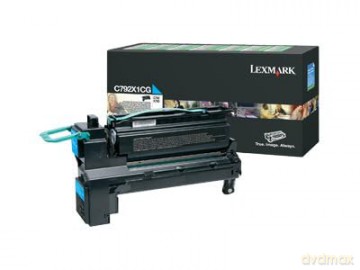 Toner Optra C792 błękitny 20k C792X1CG