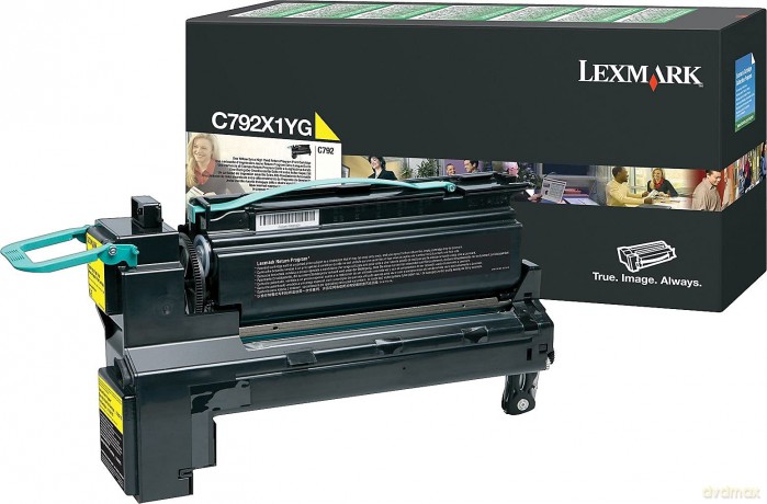 Toner Optra C792 żółty 20k C792X1YG