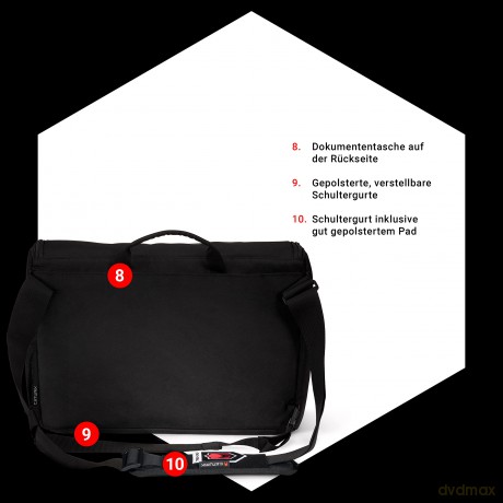 Torba CATURIX CURRIDUR eco messenger 15.6 cala