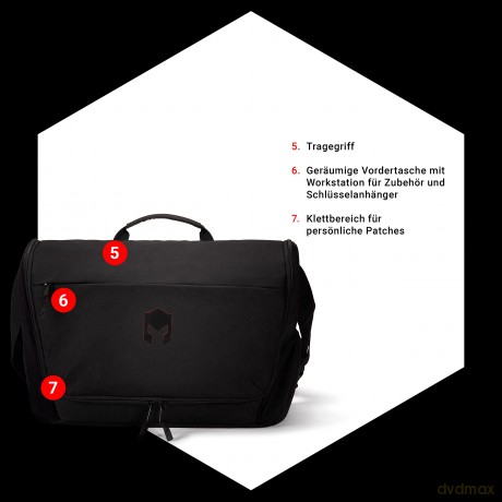 Torba CATURIX CURRIDUR eco messenger 15.6 cala