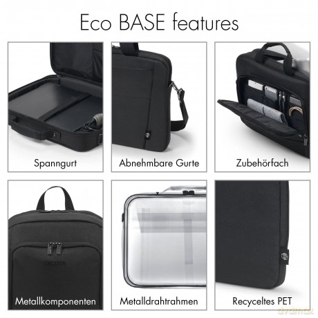 Torba D31304-RPET Eco Slim Case BASE 13-14 cala
