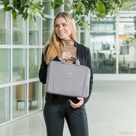 Torba D31305-RPET Eco Slim Case BASE 13-14.1 cala szara