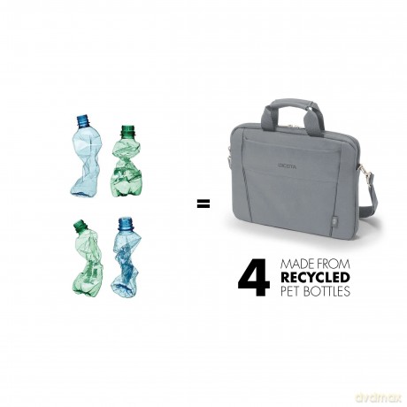 Torba D31305-RPET Eco Slim Case BASE 13-14.1 cala szara