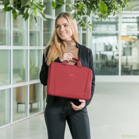 Torba D31306-RPET Eco Slim Case BASE 13-14.1 cala czerwona