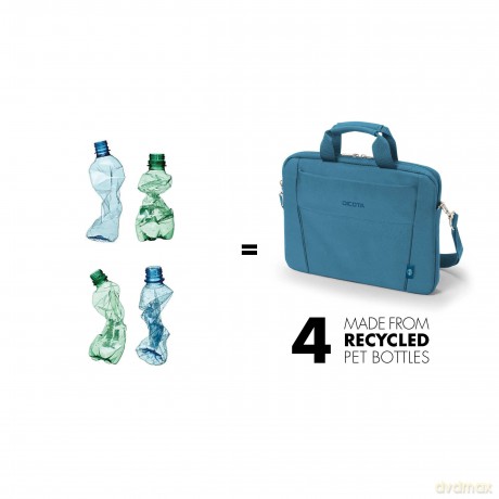 Torba D31307-RPET Eco Slim Case BASE 13-14.1 cala niebieska