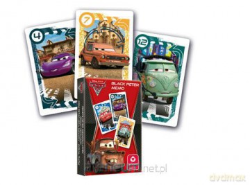 Czarny Piotruś/Memo - Cars 2 Cartamundi [KARTY]