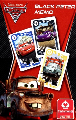 Czarny Piotruś/Memo - Cars 2 Cartamundi [KARTY]