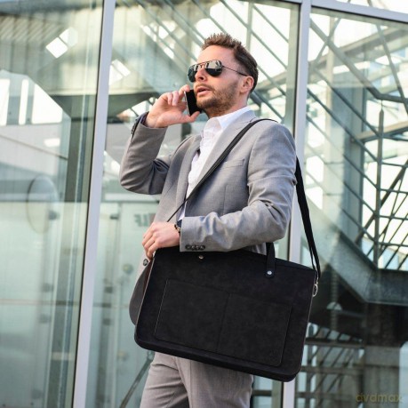 Torba do laptopa Classy 13.3-14.1 cala Czarna