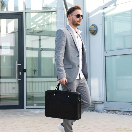 Torba do laptopa Classy 13.3-14.1 cala Czarna