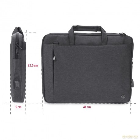 Torba do laptopa Manchester 15,6 cala Czarna