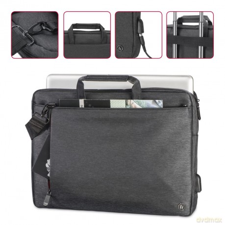 Torba do laptopa Manchester 15,6 cala Czarna