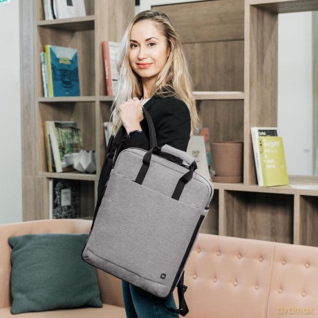 Torba do notebooka 13-15.6 cali Eco Tote Bag Motion, szara