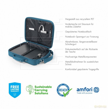 Torba do notebooka D30919-RPET ECO BASE 14-15.6 cala