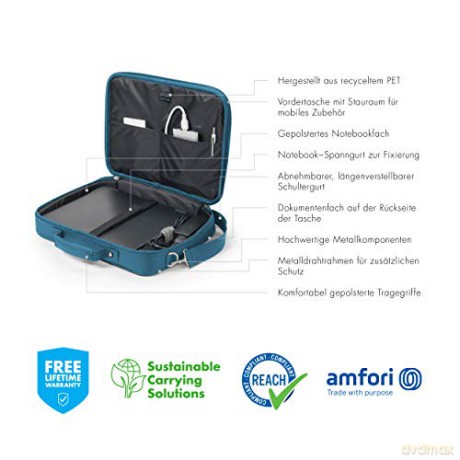 Torba do notebooka D30919-RPET ECO BASE 14-15.6 cala