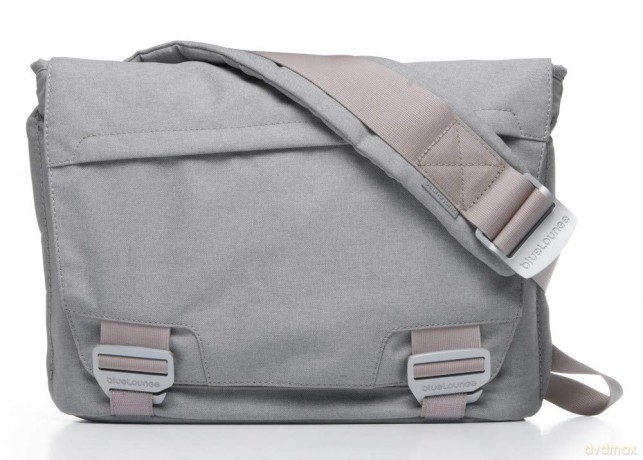 Torba Messenger Macbook Pro laptop 11-15" szara