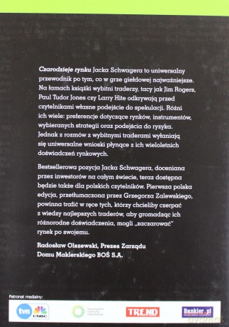 Czarodzieje rynku. Rozmowy z wybitnymi traderami [KSIĄŻKA]